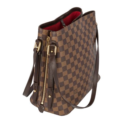 louis vuitton rivington gm damier ebene|louis vuitton ebene handbags.